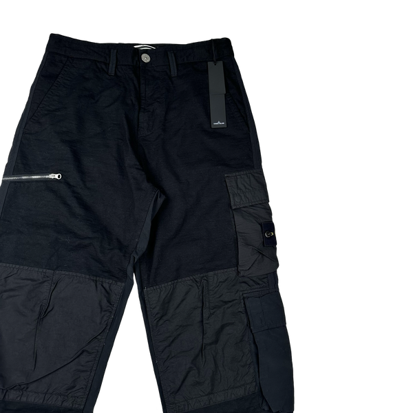 Stone Island 2023 Loose Fit Cargos Twill TC Trousers - 28"