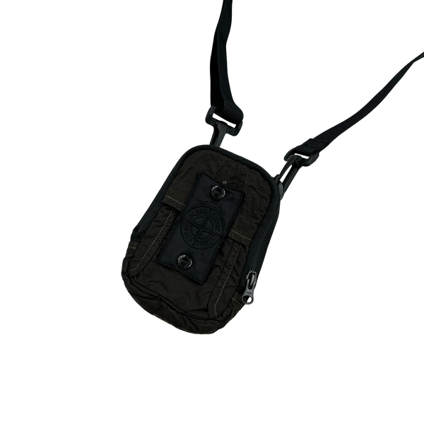 Stone Island 2019 Shadow Project Green Nylon Metal Bag