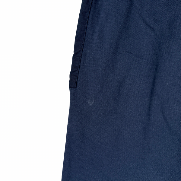 Stone Island 2017 Navy Cotton Joggers - Small
