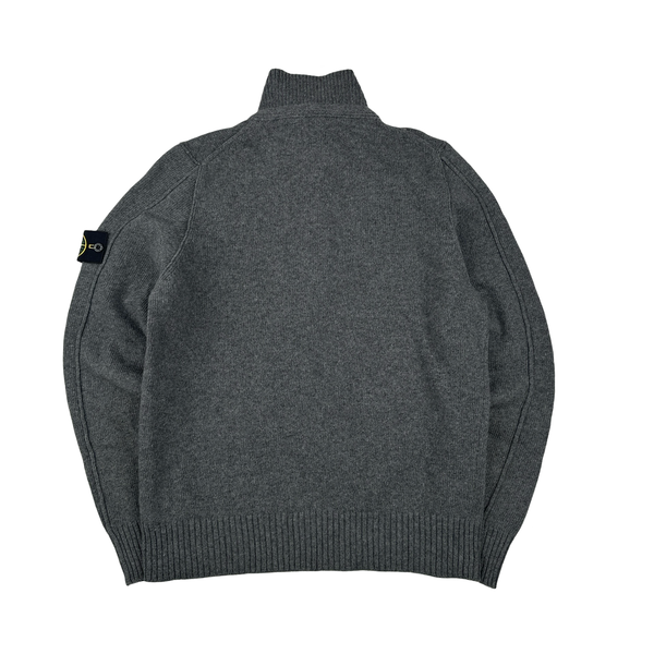 Stone Island 2011 Wool High Neck Jumper - Large