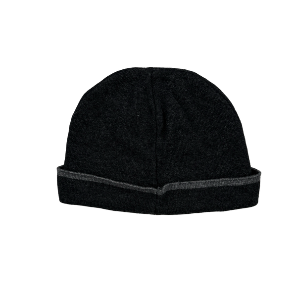 Valentino Charcoal Spellout Wool Beanie