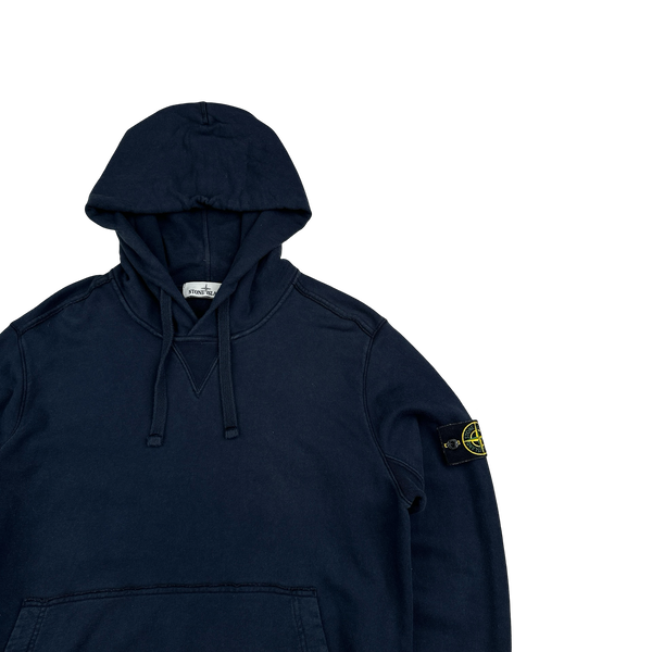Stone Island 2018 Navy Pullover Hoodie - XL