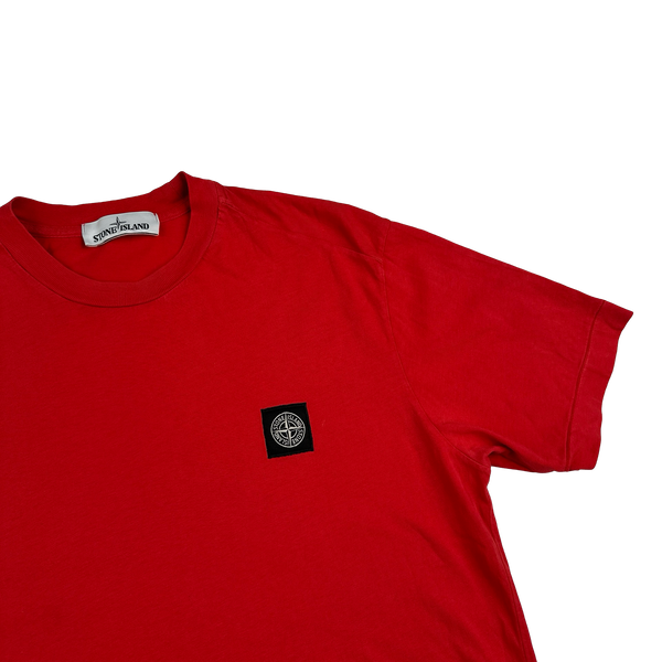 Stone Island 2016 Red Patch Compass T Shirt - Large