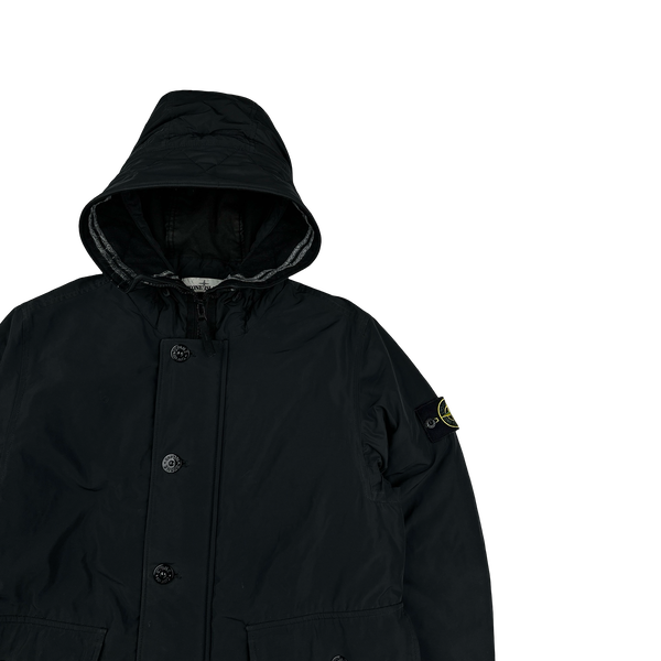 Stone Island 2019 Black Micro Reps Primaloft Jacket - Small