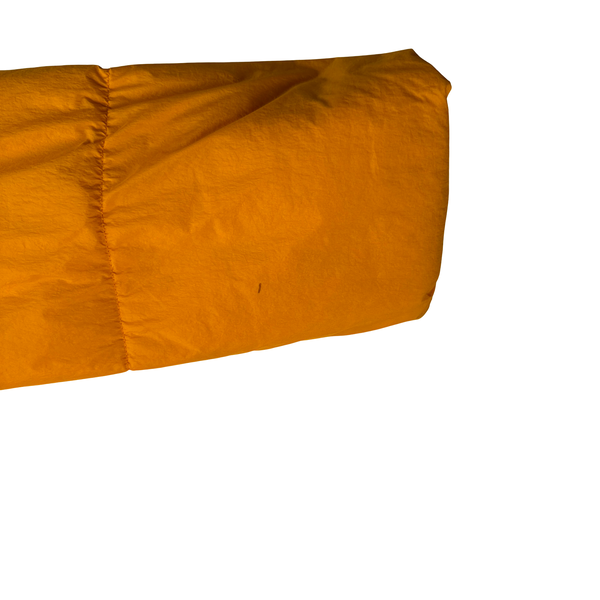 Stone Island 2017 Orange Crinkle Reps Puffer Jacket - Small