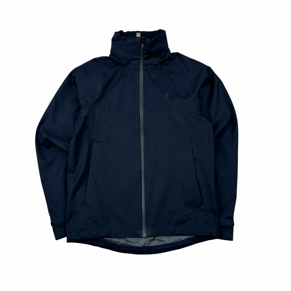 Ralph Lauren Performance Navy Smart Water Resistant Nylon Jacket - XS