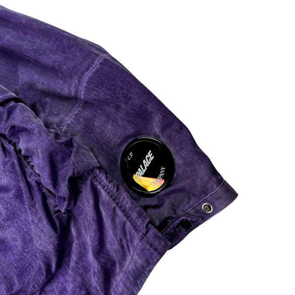 CP Company x Palace Purple Nylon La Mille Goggle Jacket - Medium