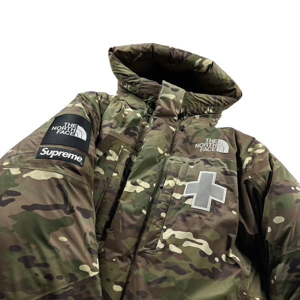 North Face X Supreme 2022 Rescue Mountain Camo Down Filled Puffer Jacket - Medium