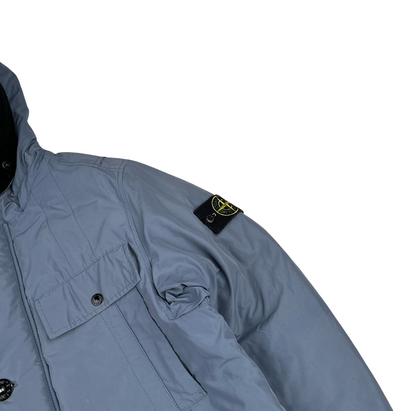 Stone Island Lilac 2019 Micro Reps Primaloft Parka Jacket - Medium