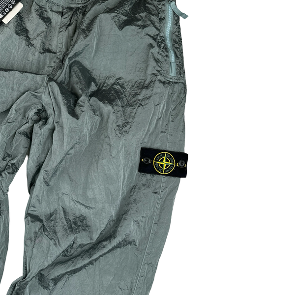 Stone Island 2023 Grey Nylon Metal Econyl Trousers - XL