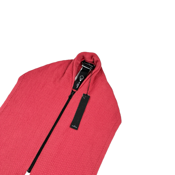 Stone Island 2018 Shadow Project Design Knit Zipped Scarf