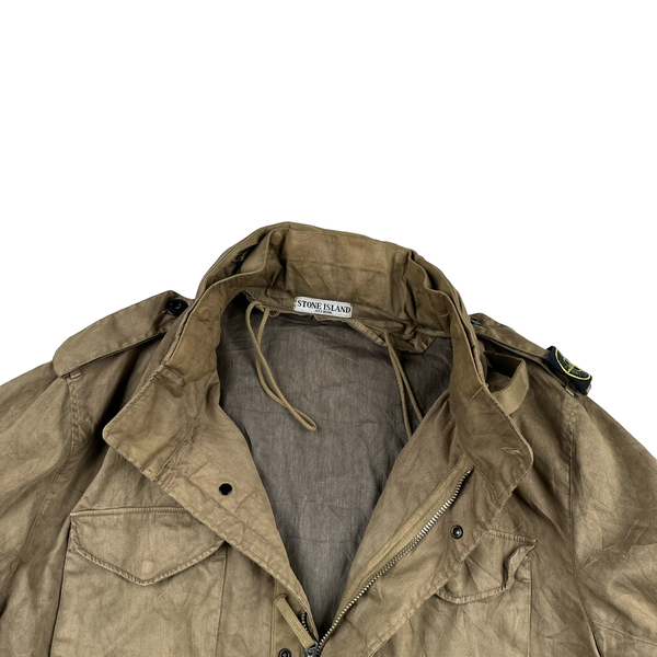 Stone Island 2005 Shoulder Badge Lino Flax Dutch Rope Jacket