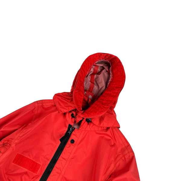 Stone Island 2015 Red Shadow Project Pulver R 3L Fishtail Parka Jacket - Medium