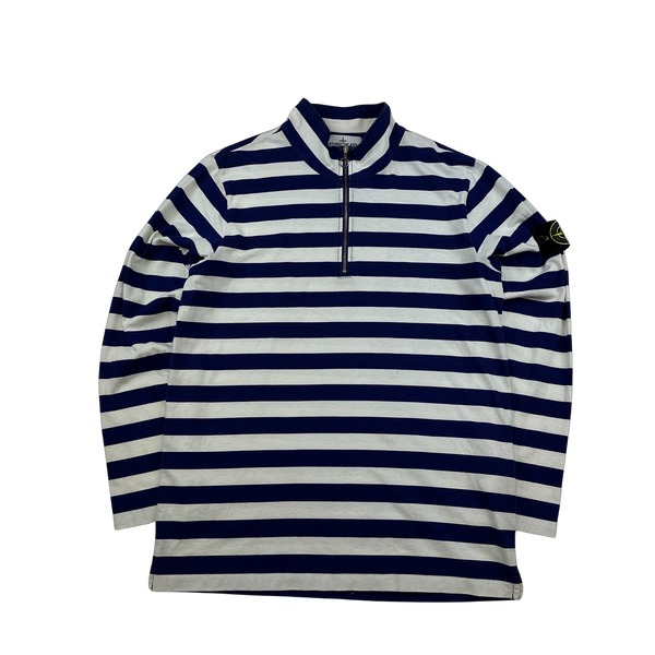 Stone Island x Supreme Striped High Neck Pullover - Medium