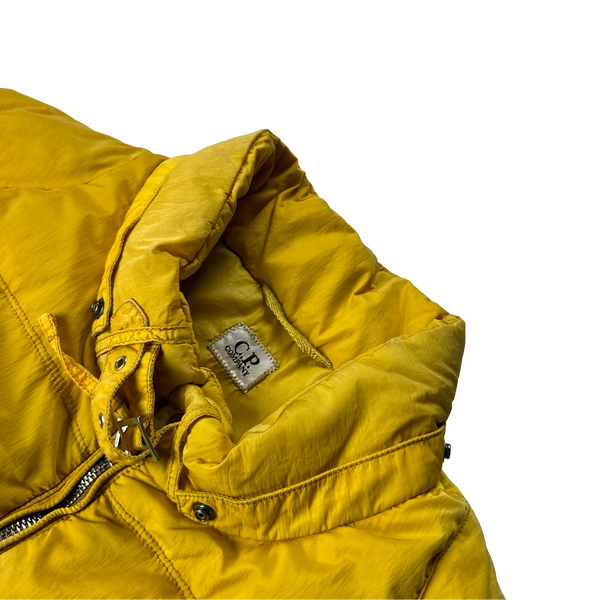 CP Company Vintage Yellow Down Puffer Jacket - XL