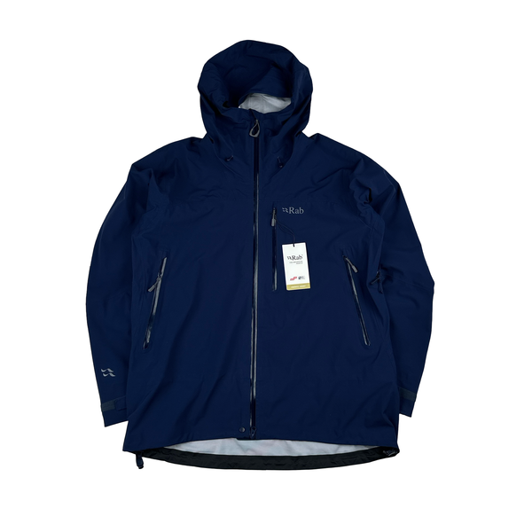 RAB Navy Zipped Pertex Firewall Jacket - XXL