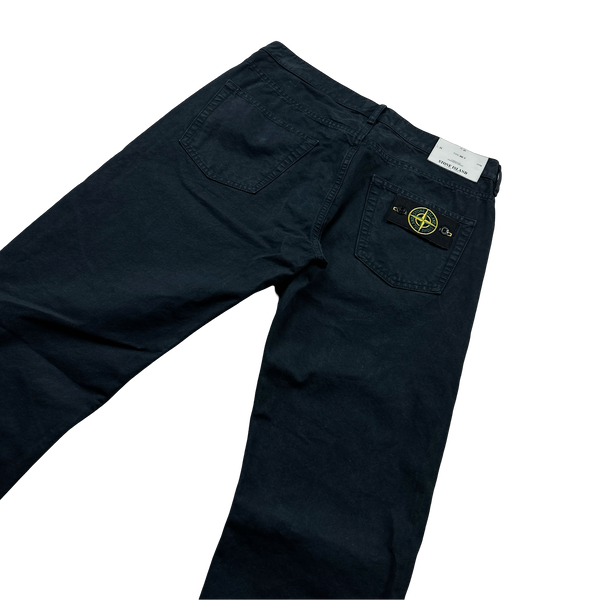 Black stone island jeans on sale