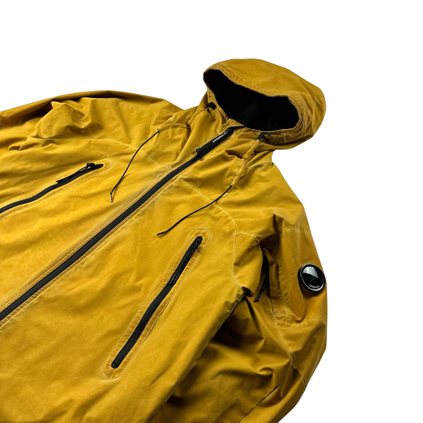 CP Company Yellow Re Colour Pro Tek Jacket - Medium