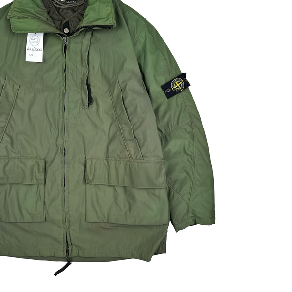 Stone Island Nylam Green Vintage AW2000 Rare Jacket - XL