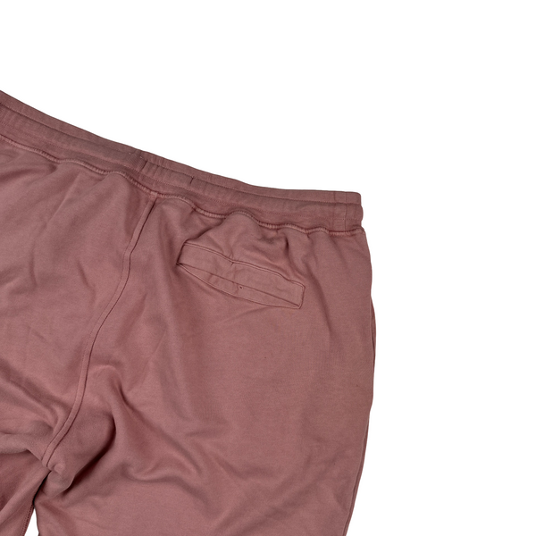 Stone Island 2021 Pink Fleece Cotton Shorts - XL