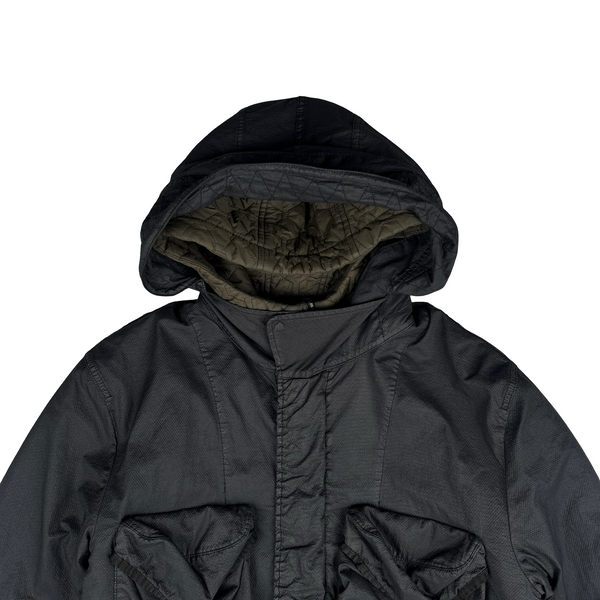Nemen Nylon Padded Multi Pocket Lined Jacket - Large