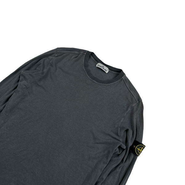 Stone Island 2014 Grey Longsleeve T-Shirt - Medium