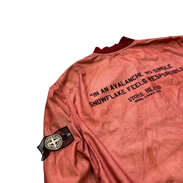 Stone Island 2008 Tyveck Snowflake Jacket - Large