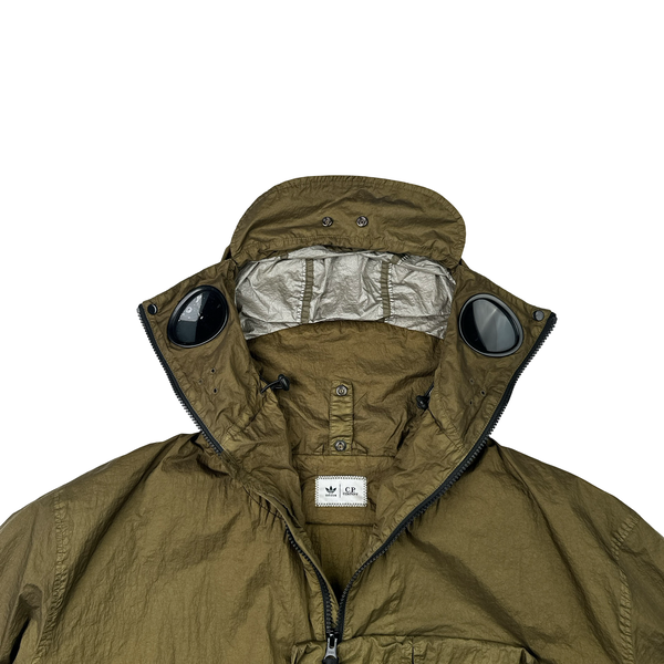 CP Company x Adidas  Khaki Explorer Chrome Goggle Jacket - XL