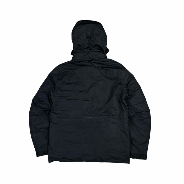 CP Company Black Micro M Goggle Jacket - Medium