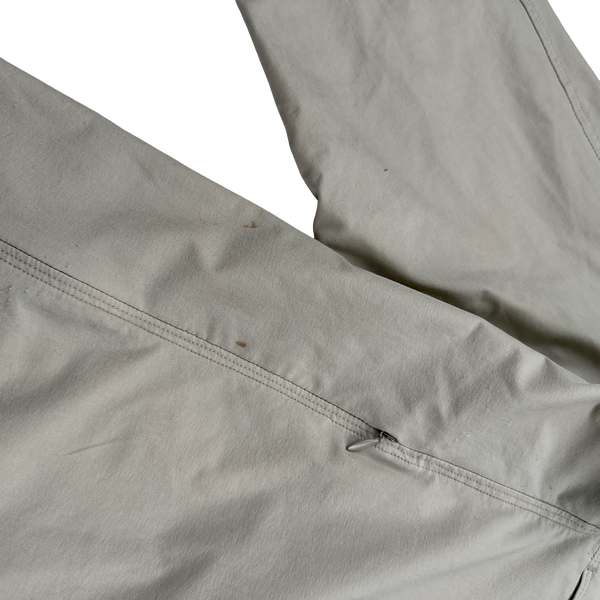 North Face Summit Series Cream Lightweight Soft Shell Overshirt - XL