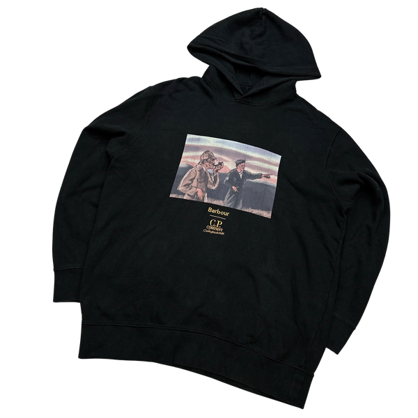 CP Company x Barbour 50th Anniversary Hoodie - 3XL