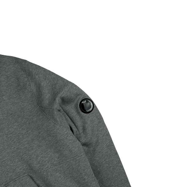 CP Company Grey Cotton Lens Viewer Hoodie - XL - XXL - 3XL
