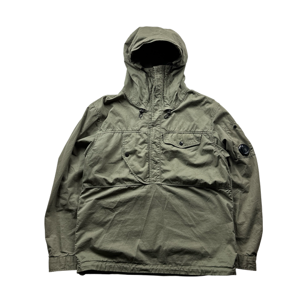 CP Company Green Pullover Smock Overshirt - XS