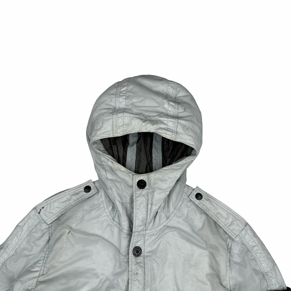 Stone Island 2011 White Tyveck Mesh Lined Jacket - Medium