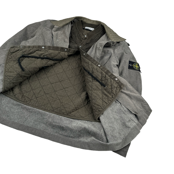 Stone Island 2003 Vintage Paul Harvey Moleskin Jacket - Large