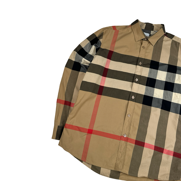 Burberry Nova Check Button Up Shirt - XL