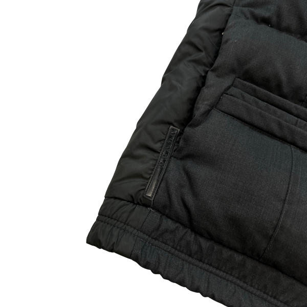 Prada Black Label Monochrome Puffer Gilet - Medium