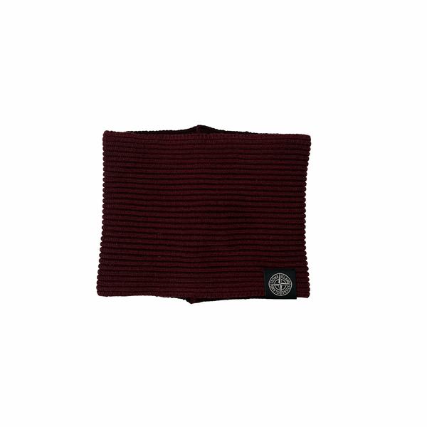Stone Island 2013 Burgundy Cotton Snood
