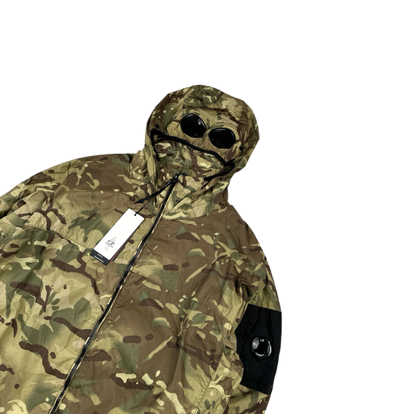 CP Company Re Print Camo Goggle Hooded Jacket - 3XL