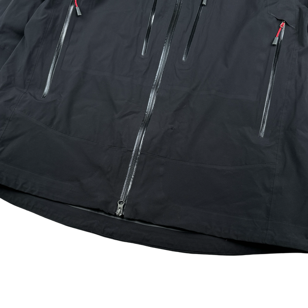 North Face Black Summit Series Goretex Rain Jacket - XL