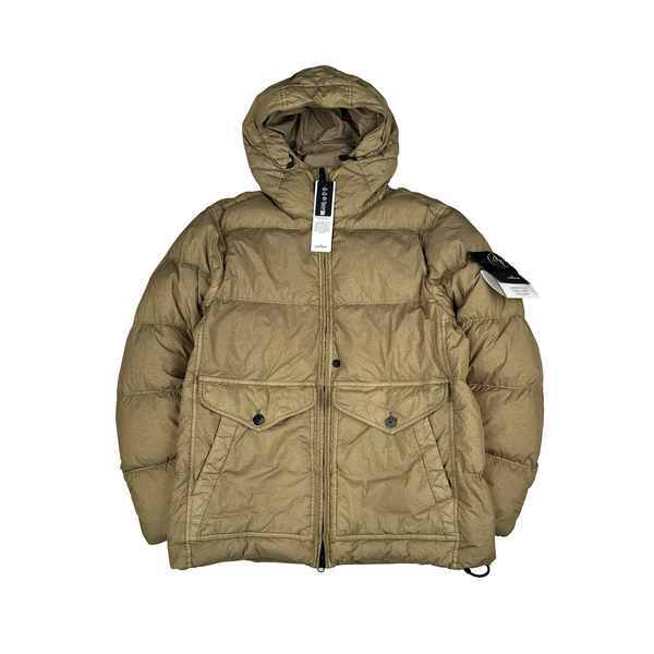 Stone Island 2024 Crinkle R-NY Down Puffer Jacket - Medium