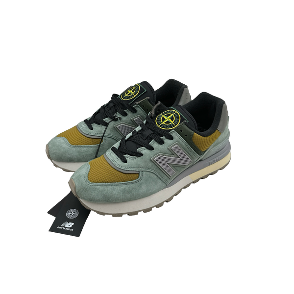 Stone Island x New Balance 574 Legacy Trainers - 8.5 – Mat's Island