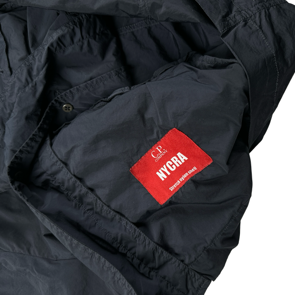 CP Company Navy Nycra Buttoned Blazer Jacket - XXL