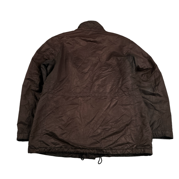 Stone Island 2008 Brown David TC Shoulder Badge Field Jacket - XL