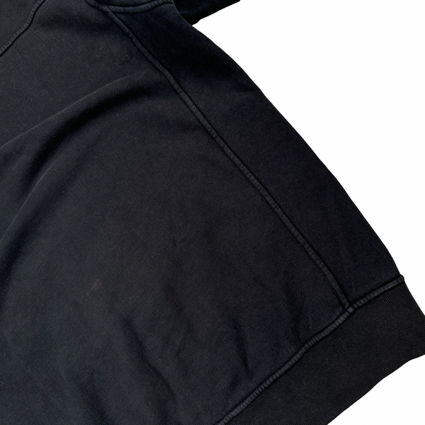 Stone Island Supreme 2014 Black Cotton Spellout Tracksuit Set - Large