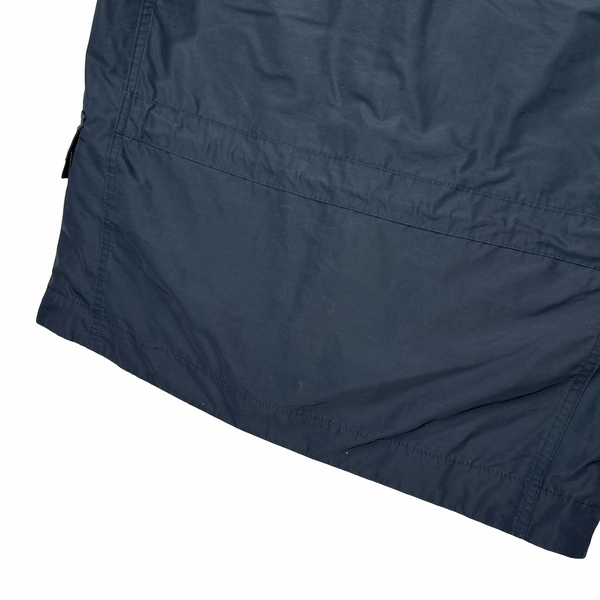 Stone Island 2017 Navy Garment Dyed Micro Reps Field Jacket - Small