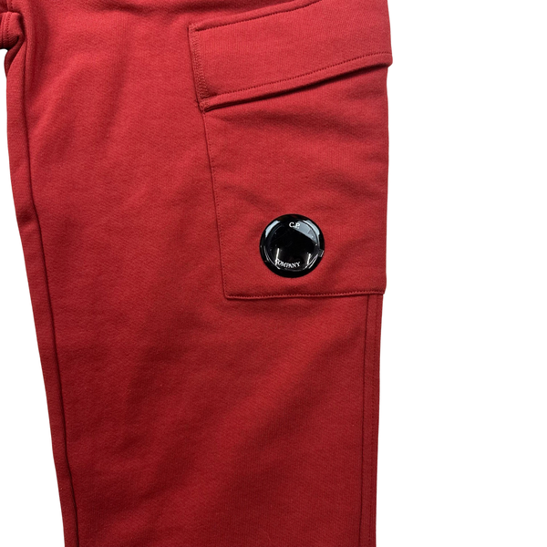 CP Company Burgundy Cotton Tracksuit Set - Medium