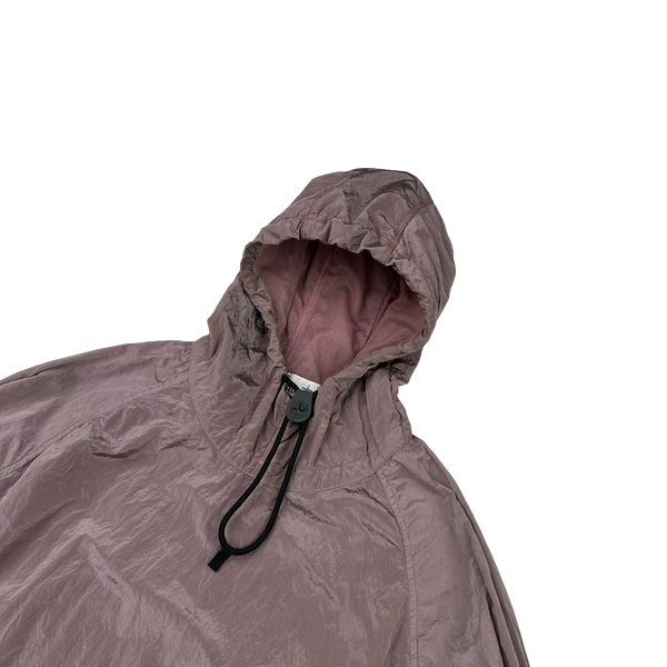Stone Island 2018 Pink Nylon Metal Smock - Large