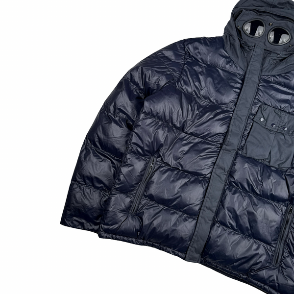 CP Company Navy DD Shell Goggle Jacket - XL