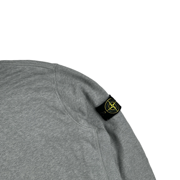 Stone Island 2016 Grey Zipped High Neck Jumper - 3XL
